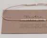 Bestie Morse Code Bracelet • AX.SS.ST.Y1 - Morse and Dainty