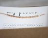 Bestie Morse Code Bracelet • AX.RS.RT.S2 - Morse and Dainty