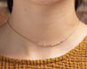 Dainty Morse Code Necklace • AX.YF.RT.S1 - Morse and Dainty