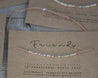 Friends Morse Code Bracelet • AX.SS.SW.R1 - Morse and Dainty