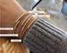 Friends Morse Code Bracelet • AX.SS.SW.R1 - Morse and Dainty