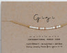 Gigi Morse Code Bracelet • AX.SF.ST.R1.Y - Morse and Dainty