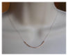 Godmother Morse Code Necklace • AX.RS.RW.S1.S - Morse and Dainty