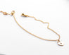 Heart Lock and Key Bracelet - 14k Gold-Filled - Adjustable Dainty Heart Charm Bracelet Gold Chain Lock Bracelet - Morse and Dainty