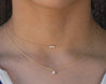 Little Pearls Dainty Gold Chain Necklace - Morse and Dainty