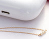 Little Pearls Dainty Gold Chain Necklace - Morse and Dainty