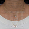 Loved Morse Code Necklace • AX.SF.ST.Y1.S - Morse and Dainty