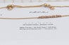 Nana Bracelet - Custom Adjustable Gift for Grandma - Nana Morse Code Bracelet - Mother's Day Nana Morse Code - 14K Gold-Filled Chain Gigi