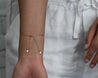 Gigi Bracelet - Custom Adjustable Gift for Grandma - Gigi Morse Code Bracelet - Mother's Day Gigi Morse Code - 14K Gold-Filled Chain Gigi