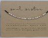 Soul Sisters Morse Code Bracelet • AX.SD.ST.R1 - Morse and Dainty