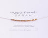Soulmate Morse Code Necklace • Best Friend Gift for Soulmate Bestie Matching Necklaces • Secret Message - Morse and Dainty