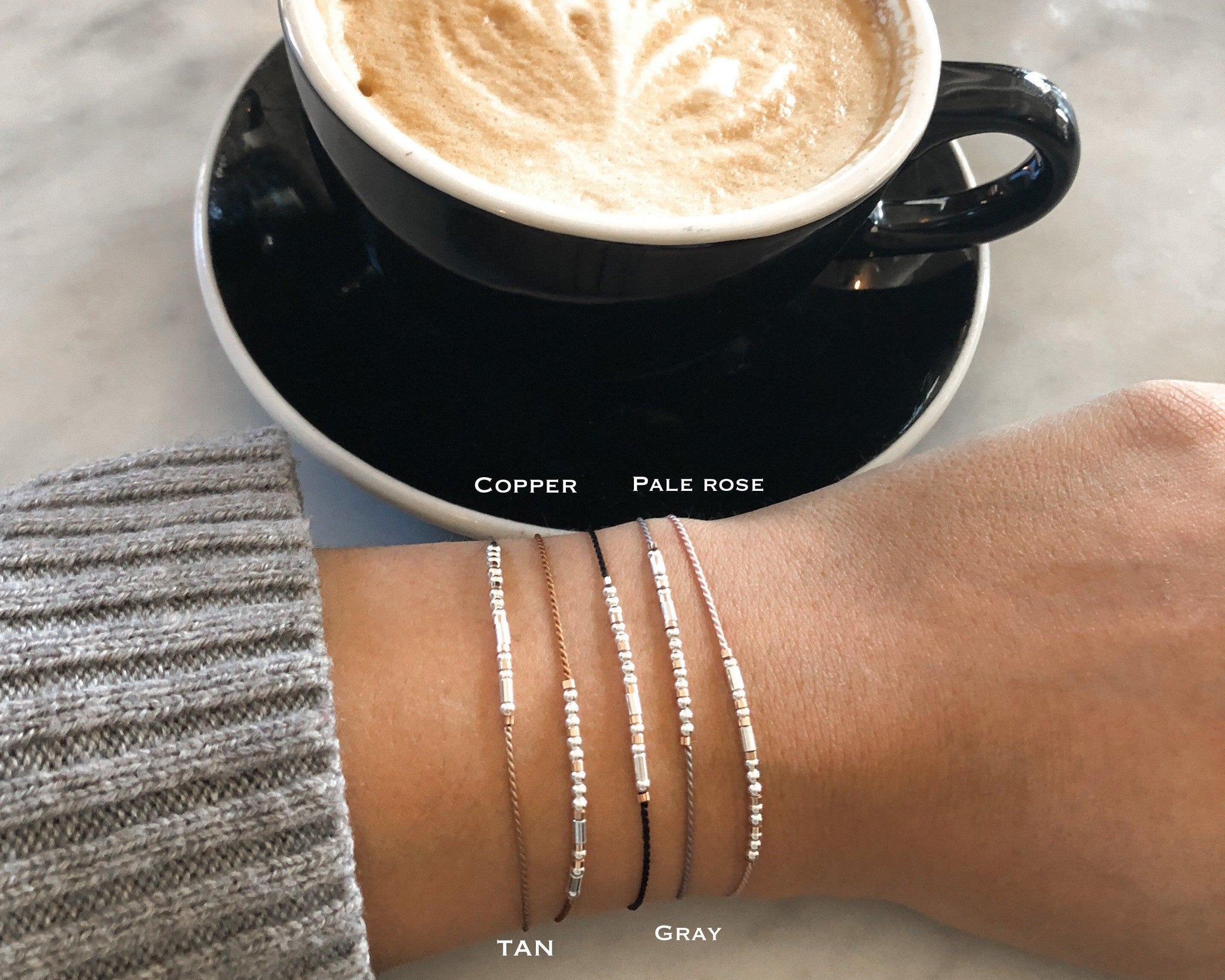 Squad Morse Code Bracelet • AX.SS.SW.R1 - Morse and Dainty